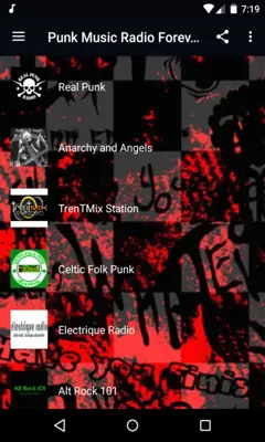 Punk Music Radio Forever Free android App screenshot 3